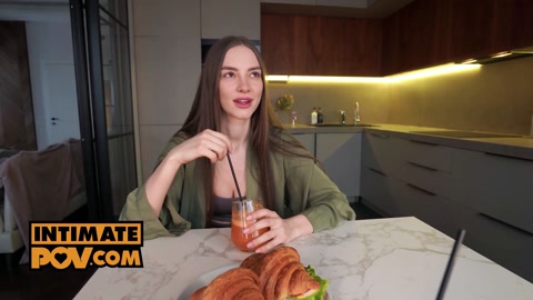 POV Kahvaltı Erotik Karşılaşması